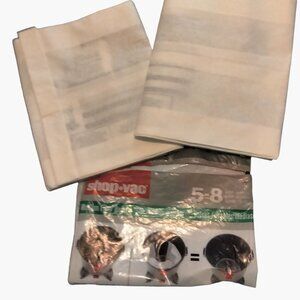 ShopVac Medium Filter Bags 5 8 Gallon Wet Dry Vacuum Disposable lot 2